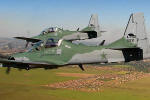 A esquadrilha voando em direo a Base Area de Campo Grande - Foto: Jos Ricardo Drozdz - jrdrozdz@hotmail.com