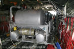 O MAFFS possui cinco tanques para água ou retardantes químicos. O equipamento embarcado, com os tanques cheios, pesa 13.000 kg - Foto: Luciano Porto - luciano@spotter.com.br