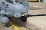 Canho de cano duplo Gryazev-Shipunov GSh-23 com calibre 23 mm do AH-2 Sabre - Foto: Luciano Porto - luciano@spotter.com.br