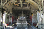 Interior do C-130 Hercules do Esquadro Coral - Foto: Luciano Porto - luciano@spotter.com.br