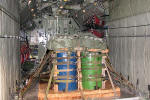 Interior do C-130 Hercules do Esquadro Gordo - Foto: Luciano Porto - luciano@spotter.com.br