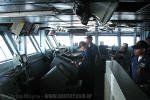 Cabine de comando do USS Carl Vinson - Foto: Carlos H. Moyna - carlos@spotter.com.br