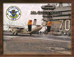 Para os "corajosos" que pousam e decolam do USS Carl Vinson, a US NAVY concede um certificado, atestando o sucesso da misso. Uma belssima recordao para o nosso grande amigo, Carlos H. Moyna.
