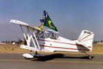 AGCAT Corp. G-164B Showcat - Brazilian Wingwalking Airshows - Foto: Luciano Porto - luciano@spotter.com.br