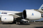 O Airbus A380-800 est equipado com quatro motores Engine Alliance GP7200, com 76.500 libras de empuxo cada - Foto: Equipe SPOTTER