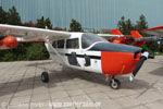 Cessna O-2A Skymaster da Força Aérea do Chile - Foto: Luciano Porto - luciano@spotter.com.br