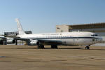 Os reabastecedores para as aeronaves baseadas em Anpolis ficam em Braslia. Na foto o Boeing KC-137 da Fora Area Brasileira - Foto: Equipe SPOTTER