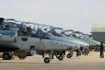 Algumas aeronaves na Base Area de Anpolis - Foto: Equipe SPOTTER