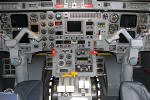 Painel de instrumentos do Embraer C-120 Braslia - Foto: Equipe SPOTTER 