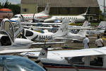 Algumas aeronaves expostas na EAB 2006 - Foto: Equipe SPOTTER