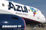 Embraer 195 da Azul Brazilian Airlines - Foto: Luciano Porto - luciano@spotter.com.br
