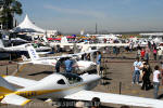 Vista panormica da Expo Aero Brasil 2010 - Foto: Luciano Porto - luciano@spotter.com.br