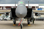 Boeing (McDonnell Douglas) F-15E Strike Eagle da USAF - Foto: Fabrizio Sartorelli - fabrizio@spotter.com.br