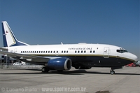 Boeing 737-500 - Força Aérea do Chile - FIDAE 2012 - Santiago - Chile - 02/04/12 - Luciano Porto - luciano@spotter.com.br
