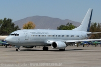 Boeing 737-330 (QC) - Força Aérea do Chile - FIDAE 2012 - Santiago - Chile - 26/03/12 - Luciano Porto - luciano@spotter.com.br