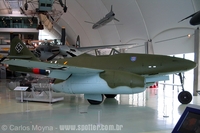 Messerschmitt Me-262A-2a Schwalbe - Luftwaffe - Royal Air Force Museum - Londres - Inglaterra - 26/05/05 - Carlos H. Moyna - chmoyna@oi.com.br