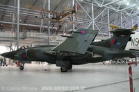BAC (Blackburn / Hawker Siddeley) Buccaneer S.Mk.2B - Royal Air Force - Imperial War Museum - Duxford - Inglaterra - 01/09/06 - Carlos H. Moyna - chmoyna@oi.com.br