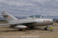 Mikoyan Gurevich MiG-15UTI Mongol - Fora Area da Polnia - PIMA Air & Space Museum - Tucson - AZ - USA - 15/02/08 - Fabrizio Sartorelli - fabrizio@spotter.com.br
