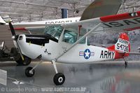 Cessna L-19 Bird Dog - US ARMY - Museu TAM - So Carlos - SP - 26/05/11 - Luciano Porto - luciano@spotter.com.br