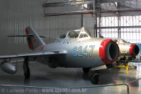 Mikoyan Gurevich MiG-15UTI Mongol - Força Aérea da União Soviética - Museu TAM - São Carlos - SP - 26/05/11 - Luciano Porto - luciano@spotter.com.br