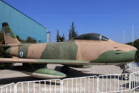 North American F-86E Sabre - Fora Area de Honduras - Museo Nacional Aeronutico y del Espacio - Los Cerrillos - Santiago - Chile - 05/04/14 - Luciano Porto - luciano@spotter.com.br