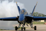 Boeing (McDonnell Douglas) F/A-18D Hornet - Blue Angels - US NAVY - Foto: Luciano Porto - luciano@spotter.com.br