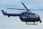 Helicptero MBB BO-105S-CBS5 utilizado para fazer as filmagens da Red Bull Air Race - Foto: Luciano Porto - luciano@spotter.com.br