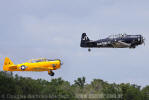 North American SNJ-5 e SNJ-4 Texan - Foto: Douglas Barbosa Machado - douglas@spotter.com.br