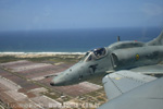 No retorno, o Capitão-Aviador "Xuxa" Godoy passa a ser o ala na formação - Foto: Luciano Porto - luciano@spotter.com.br